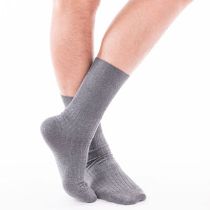 Calze uomo sanitarie in caldo cotone con polsino senza elastico