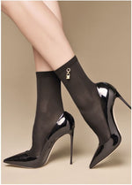 Calzini donna Philippe Matignon Charms nero
