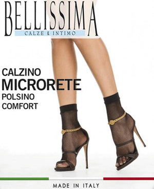 Calzini donna Bellissima micro rete polsino comfort 