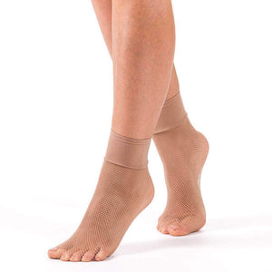 Calzini donna Bellissima micro rete polsino comfort 