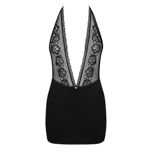 Sexy sottoveste e prizoma Obsessive Canndis chemise e thong 2pz.