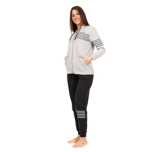 Tuta donna con cappuccio Superga cotone leggero 24308