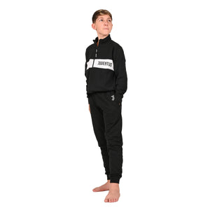 Tuta bambino Juventus FC in cotone leggero bianco nero F20 2085