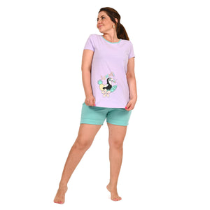 Pigiama donna Lovable cotone estivo corto L0D6Q