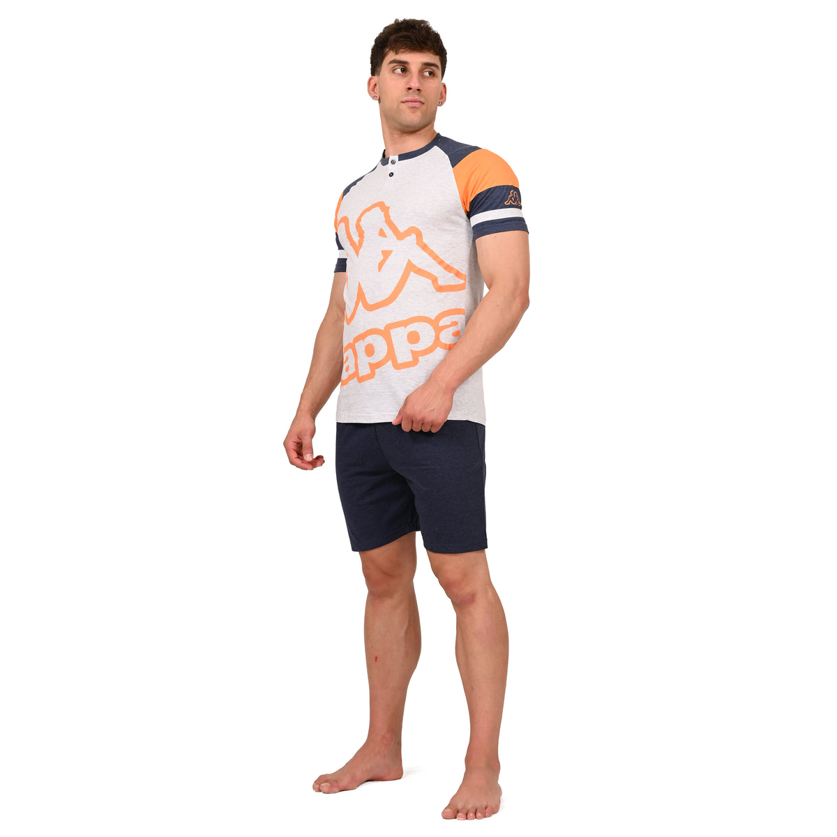 Pigiama Kappa modello sportivo cotone estivo KMS24026
