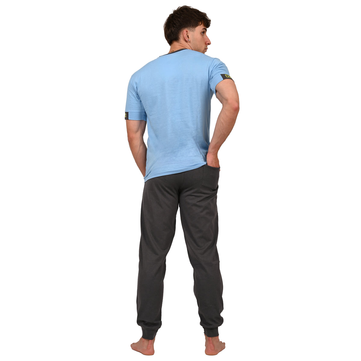 Pigiama uomo 3 pezzi corto + lungo estivo Kappa KMS24045