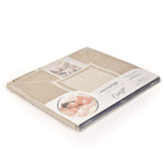 Lenzuola cotone pied poule beige Sommaruga Carezza D1