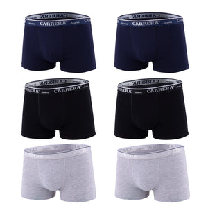 Boxer uomo Carrera Car 030 con elastico logato 6 pezzi