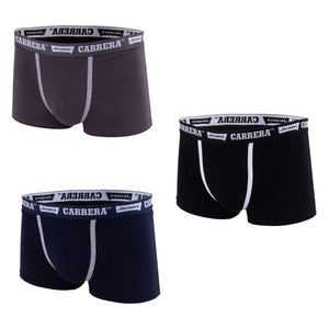 Boxer uomo Carrera John con elastico logato 3 pezzi