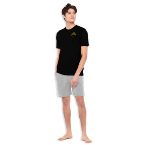 Pigiama uomo Kappa cotone estivo 22833 -1 nero