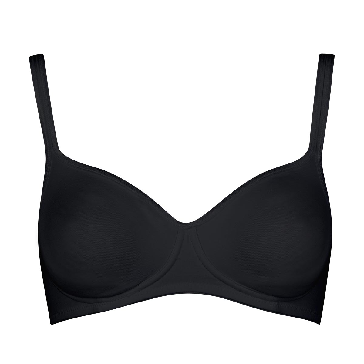 Reggiseno senza ferretto Cotonella Sharon CD049 preformato in cotone