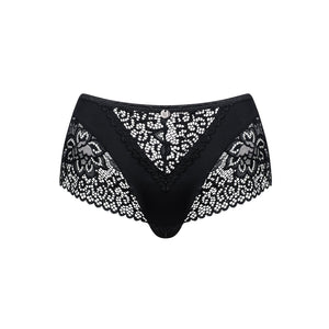 Sexy culotte pizzo elasticizzato Obsessive Cecilla shorties sexy nero