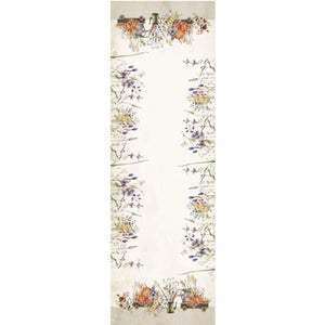 Runner tavolo in cotone dis. 9 Vingi 45x140