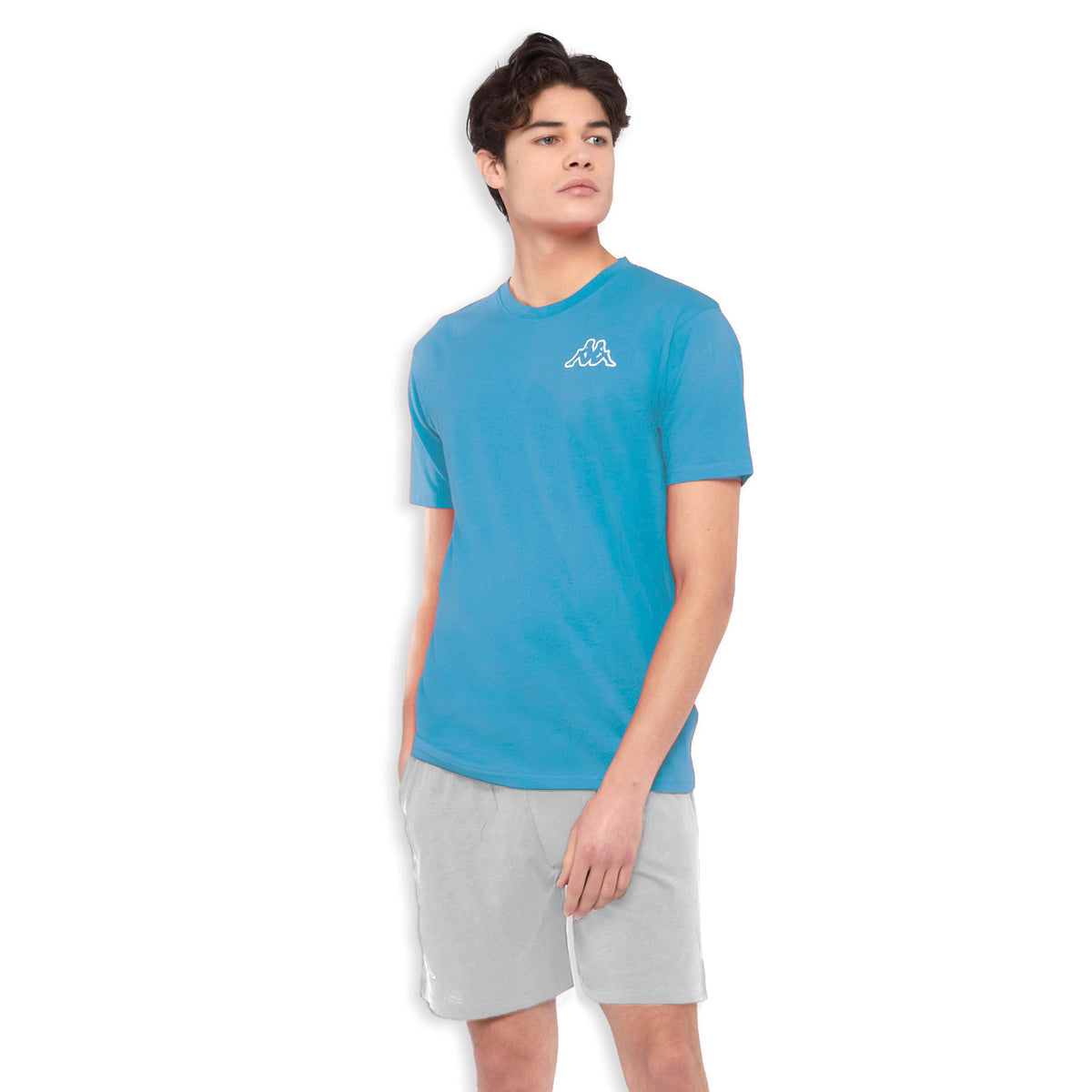 Pigiama uomo Kappa cotone estivo KMS 22833-1 royal