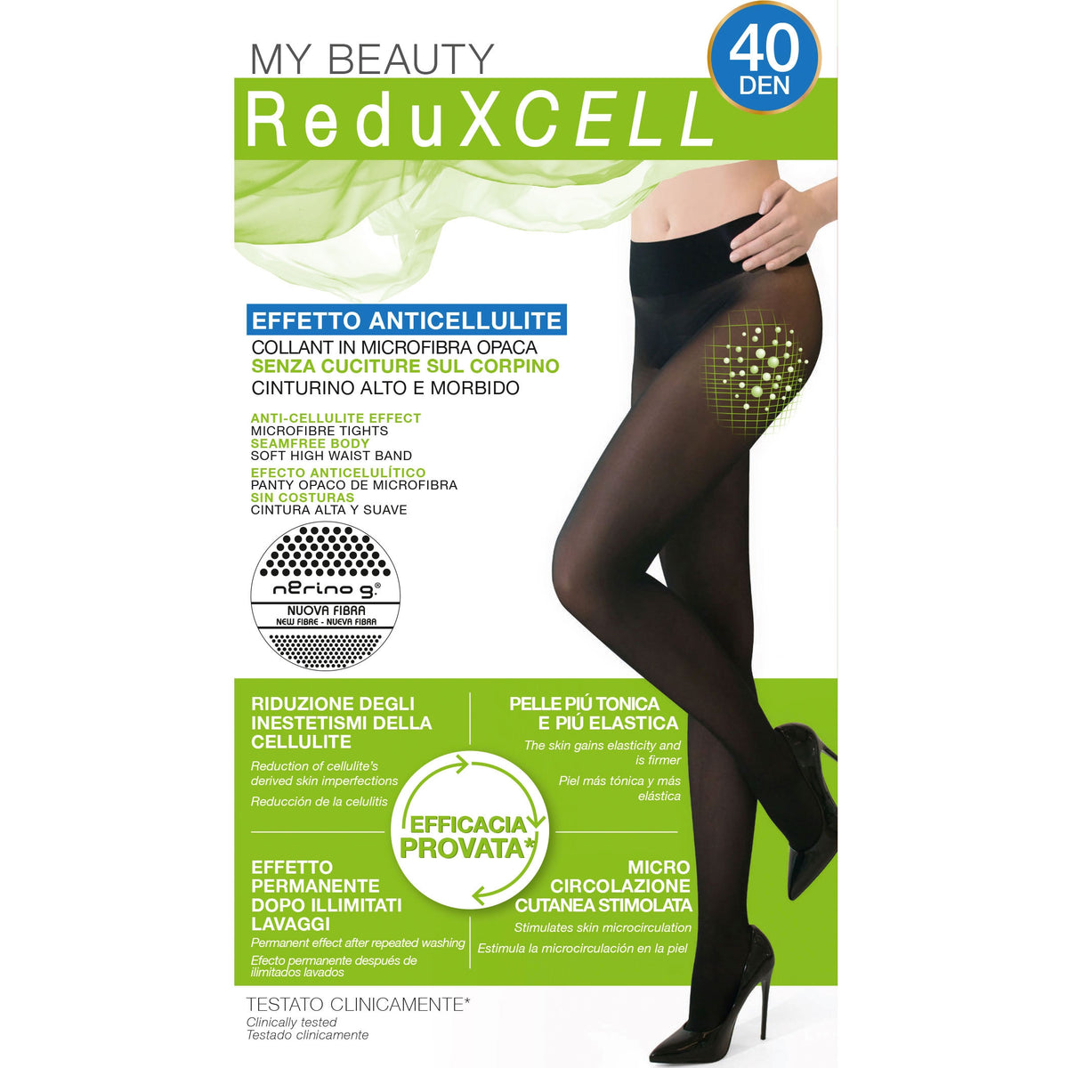 Collant anticellulite Golden Lady reduxcell 40 denari 