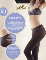 Collant senza cuciture coprente Omsa perfetta 50 den