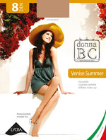 Collant velatissimi invisibili donna BC venise summer 8 denari 3 paia