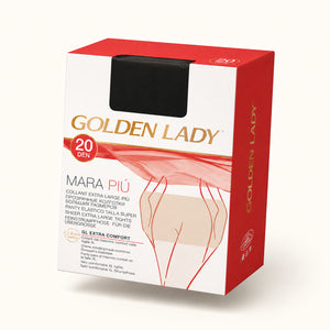 Collant calibrato XXL golden lady mara più 7 paia