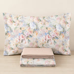 Completo letto fantasia floreale percalle di cotone Enrico Coveri tida