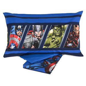 Completo letto Avengers Marvel lenzuola Disney
