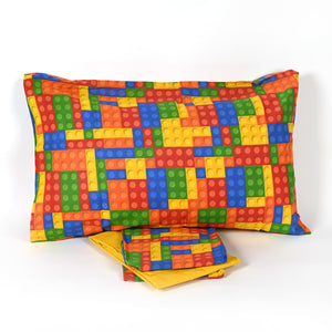 Completo Letto Singolo 100% cotone Jolly Bricks