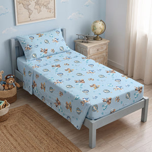 Completo Letto Singolo 100% cotone Jolly Teddy