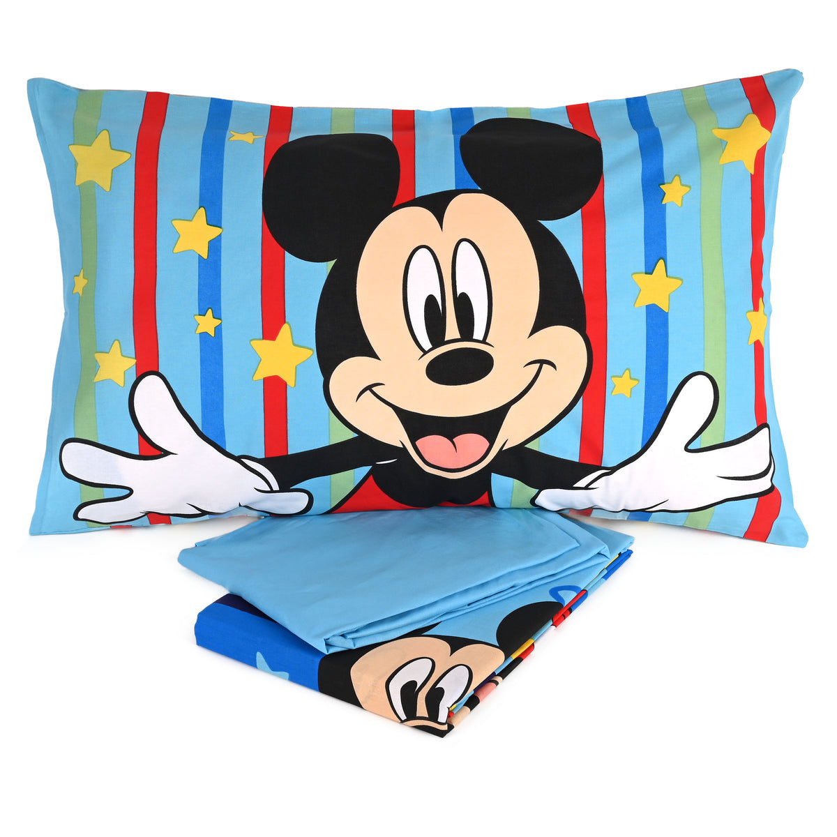 Completo letto set lenzuola Mickey Mouse cotone Disney 