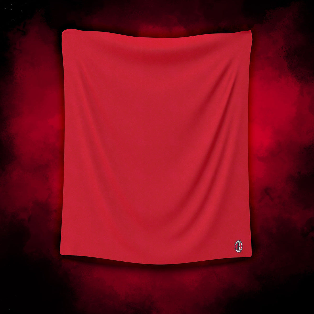 Plaid in Coral ufficiale AC Milan 130x160