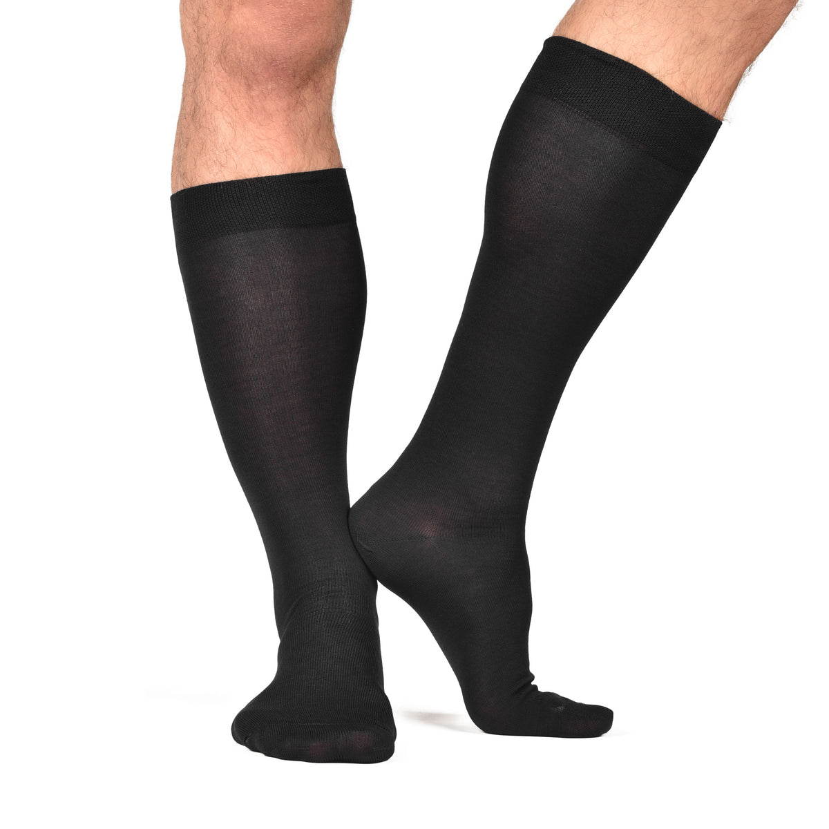 Calze uomo lunghe caldo cotone polsino relax 6 paia