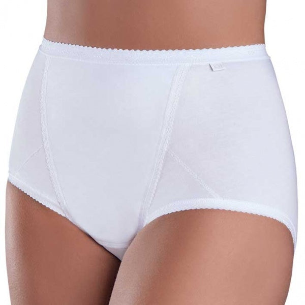 Slip da donna maxi contenitivo cotonella ad617 in cotone elasticizzato 