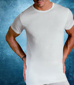 Maglia intima uomo manica corta Cotonella au122 girocollo 100% cotone