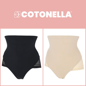 Guaina vita alta shaping Eterea tulle rigato Cotonella ADB22