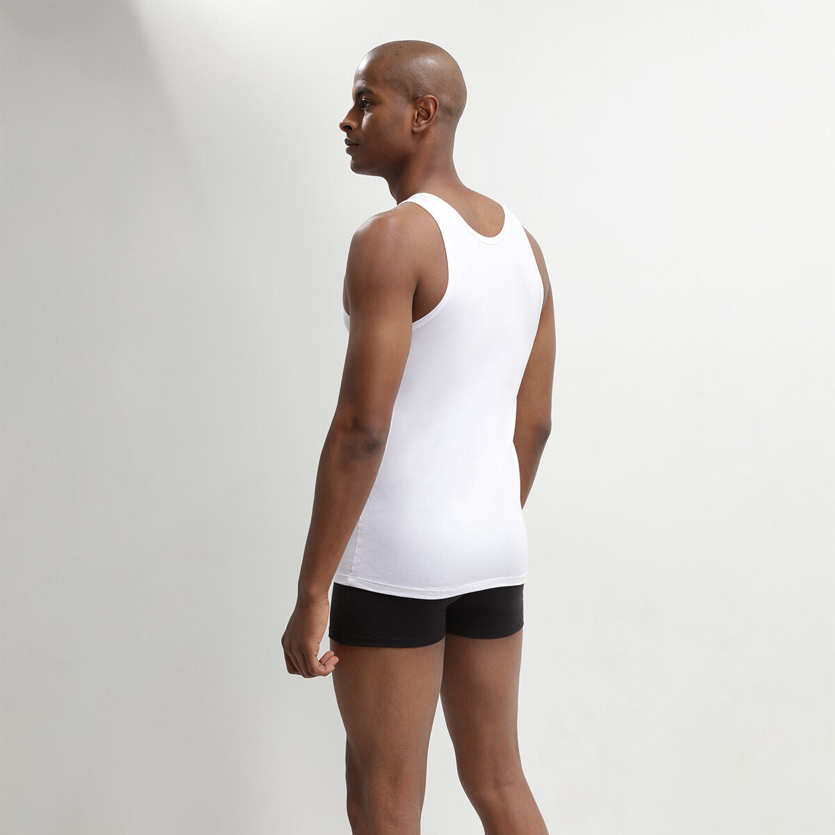 Canotta uomo spalla larga Dim Paris D00FR 100% cotone 2 pezzi