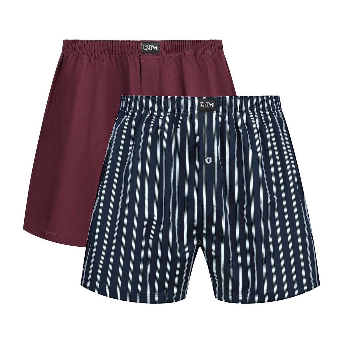 Boxer uomo larghi da uomo in cotone Dim D0DXY- 2 pezzi