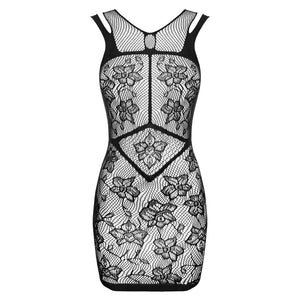 Vestito sexy corto Obsessive D239 a rete