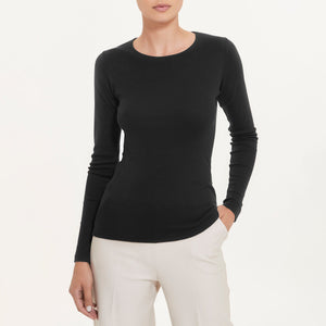 Maglia donna in ecocotton calda e soffice Ragno D274AB