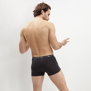 Boxer Dim D6596 cotone elasticizzato nero 2 pz