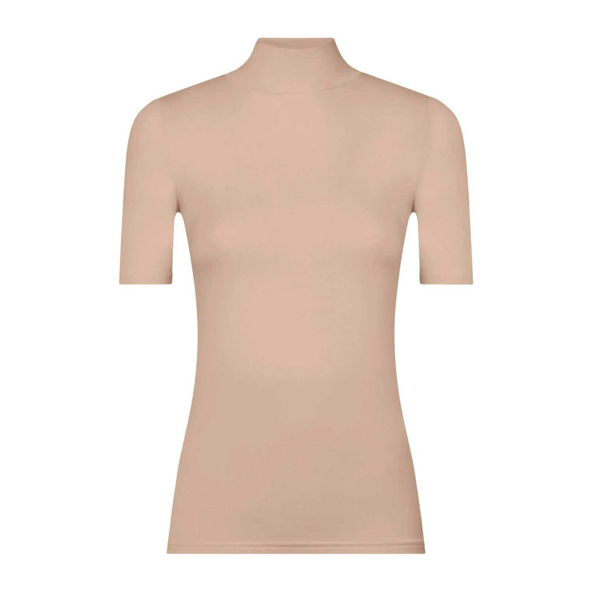 Maglia donna MC collo alto in ecoviscosa calda e morbida Ragno D794AY