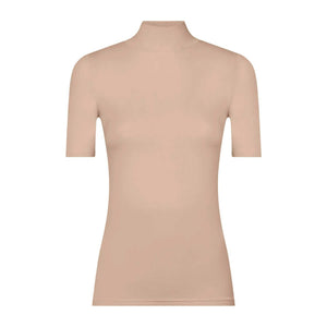 Maglia donna MC collo alto in ecoviscosa calda e morbida Ragno D794AY
