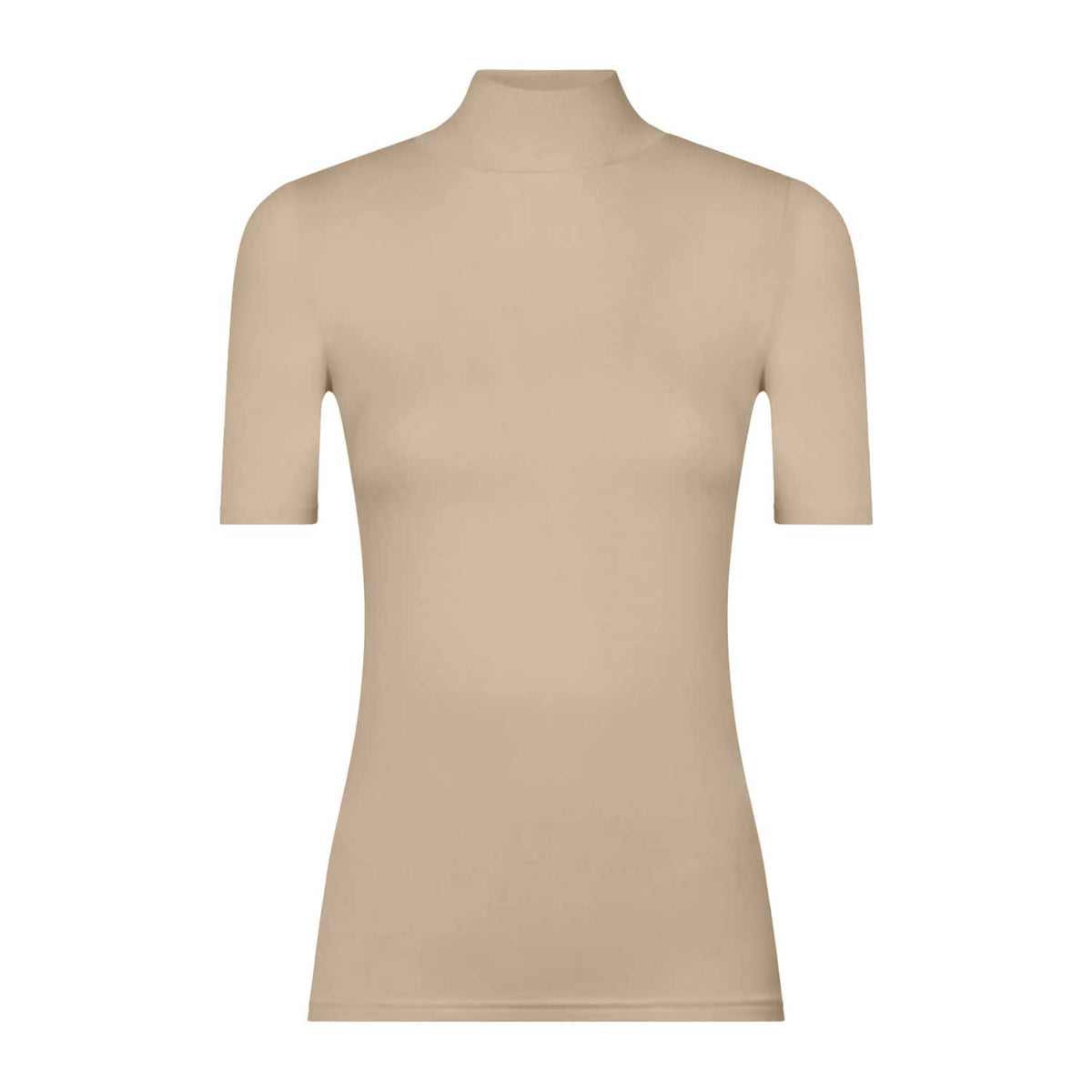 Maglia donna MC collo alto in ecoviscosa calda e morbida Ragno D794AY