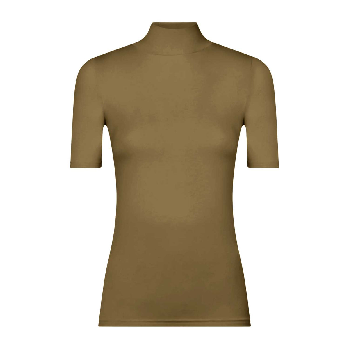 Maglia donna MC collo alto in ecoviscosa calda e morbida Ragno D794AY
