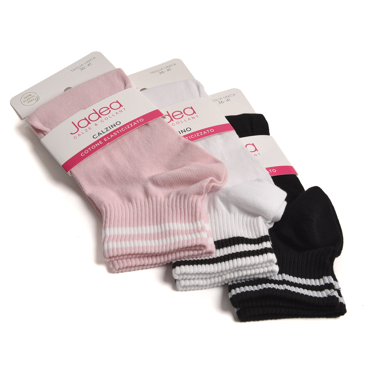 Calzini donna Jadea JPE23005 var. A ass. 3 paia