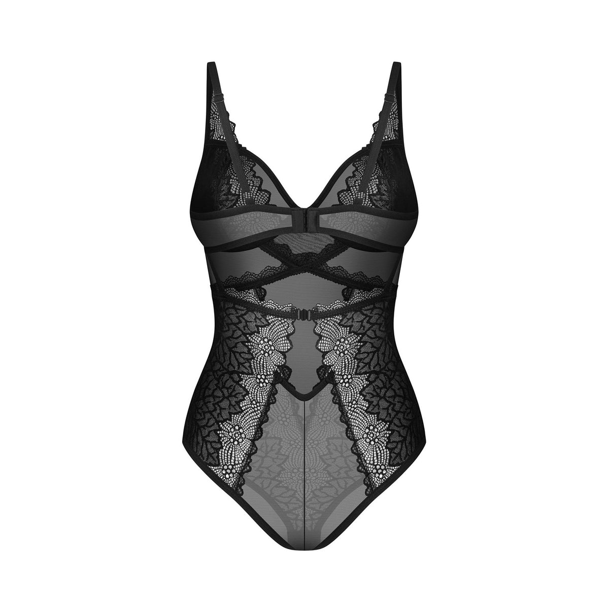 Body in pizzo con ferretto Obsessive Deina More teddy
