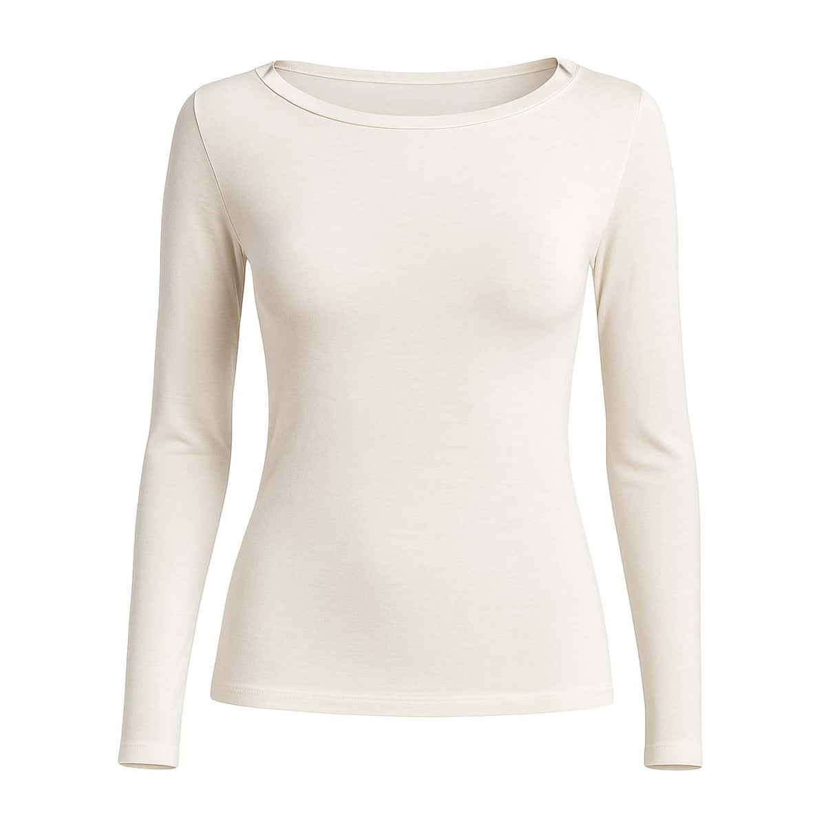 Maglia donna scollo a barca modal e cashmere Ragno DM03AB