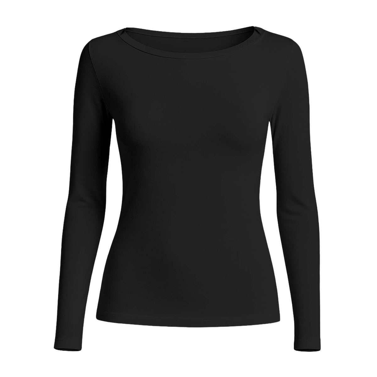 Maglia donna scollo a barca modal e cashmere Ragno DM03AB