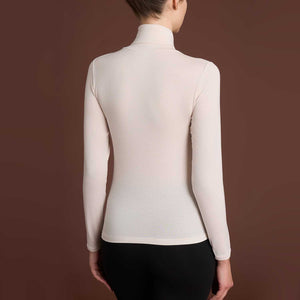 Maglia dolcevita donna cashmere e modal Ragno DM03AK