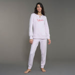 Pigiama Love in caldo cotone donna Ragno DN94NQ