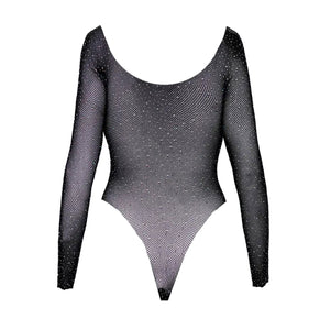 Body retato con strass Obsessive Sparklissa