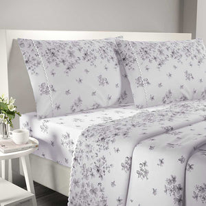 Completo letto Irge Praga smerlato fantasia Doroty grigio