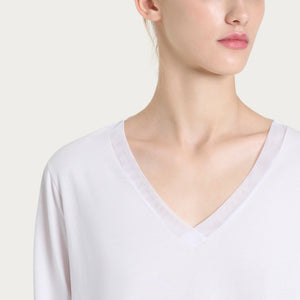 Pigiama Donna 100% Cotone scollo a V Ragno DP26N2 